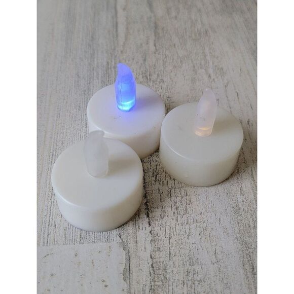 Halloween LED multiple color candle set decor - Picture 2 of 5